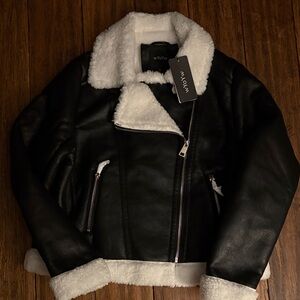 Black and Cream  Jacket